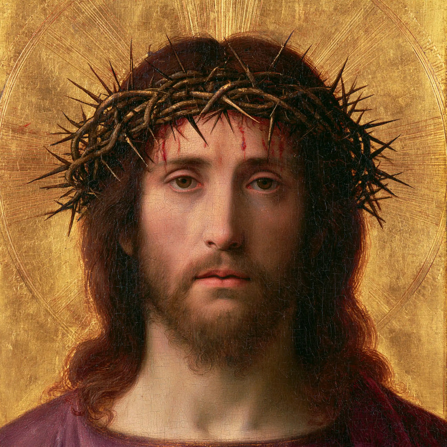 Jesus Crowned with Thorns - Sacred Gold · Square n° 1