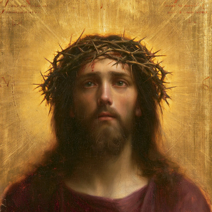 Jesus Crowned with Thorns - Sacred Gold · Square n° 4