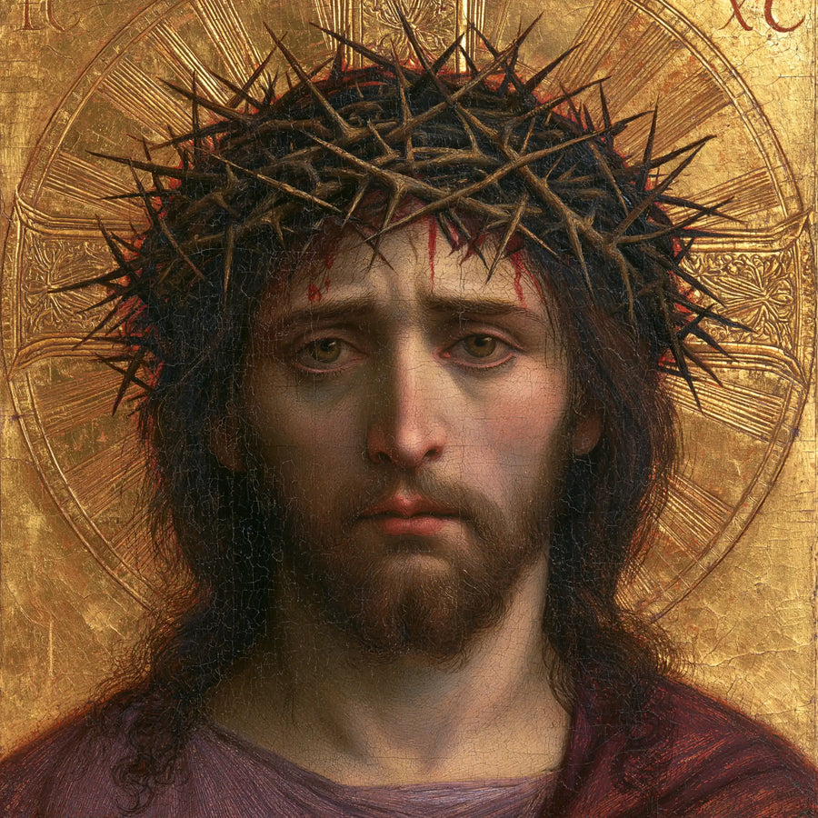 Jesus Crowned with Thorns - Sacred Gold · Square n° 5