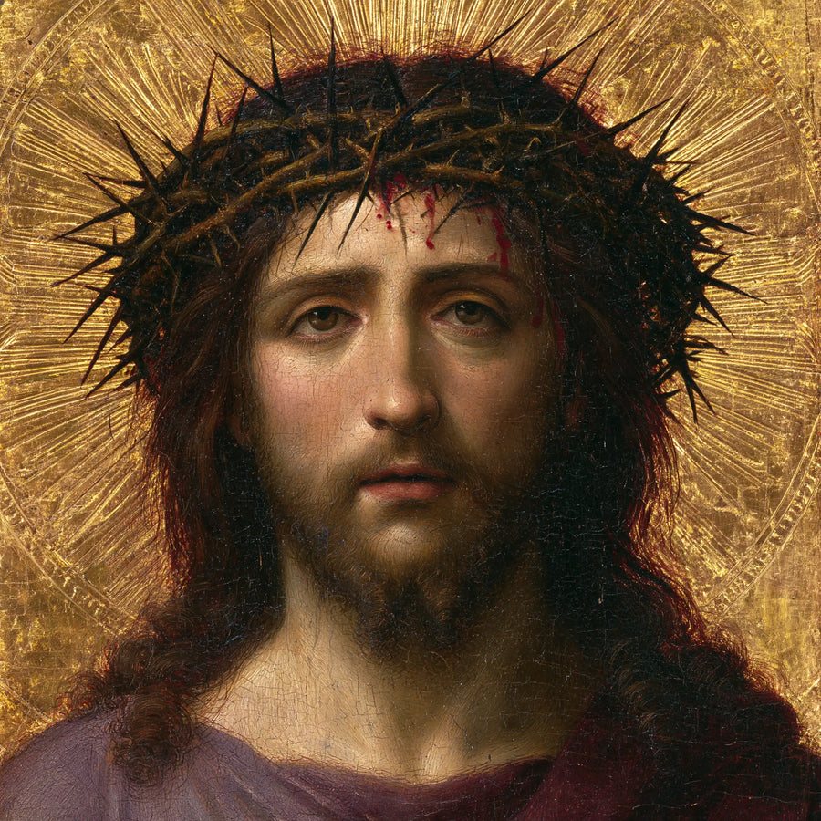 Jesus Crowned with Thorns - Sacred Gold · Square n° 7