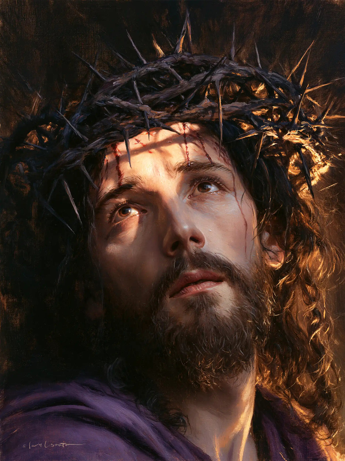 Jésus couronné d’épines — Le Regard qui revient vers la lumière
