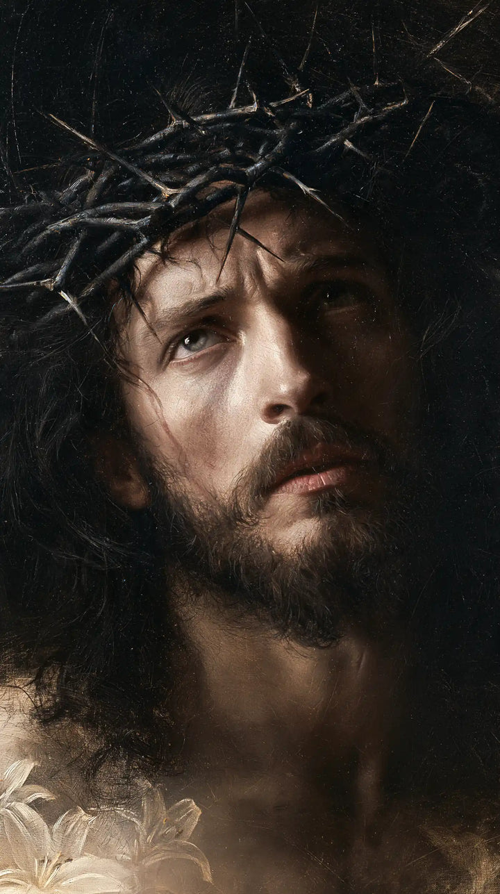 Jesus Crowned with Thorns - Symbolist · Portrait n° 3