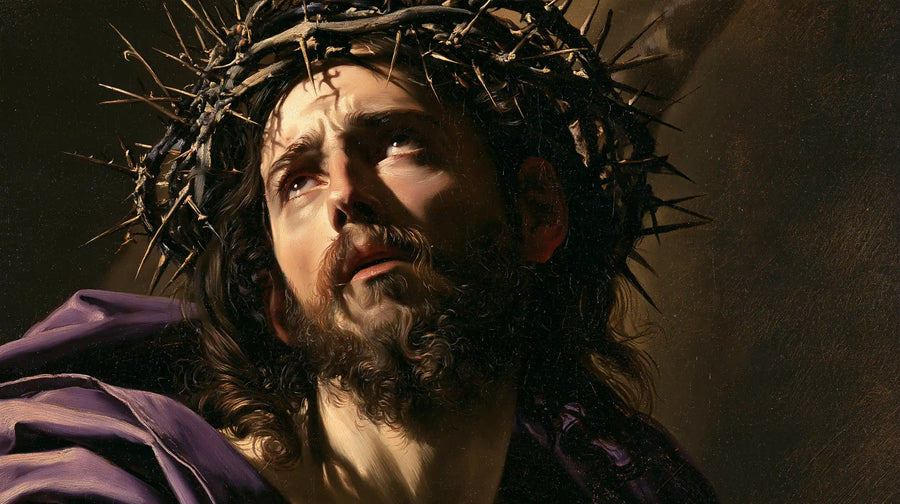 Jésus couronné d’épines — L’Appel sous les ronces entrecroisées