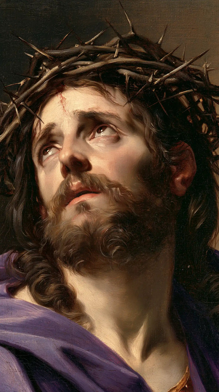 Jésus couronné d’épines — La Clarté sur la gorge levée