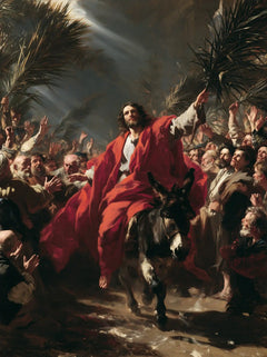 Jesus Enters Jerusalem – Theatrical Baroque · Portrait no. 12