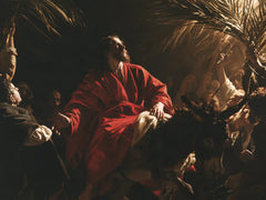 Jesus Enters Jerusalem – Caravaggio Tenebrism · Landscape no. 3