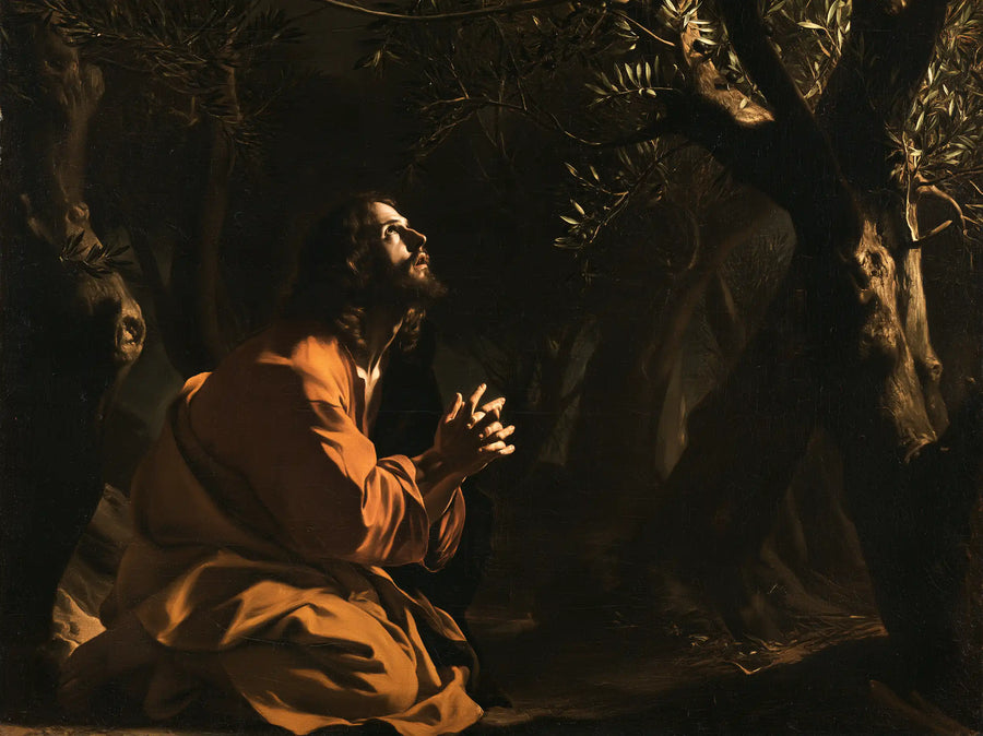 Jésus à Gethsémani — L’Offrande du manteau de cuivre