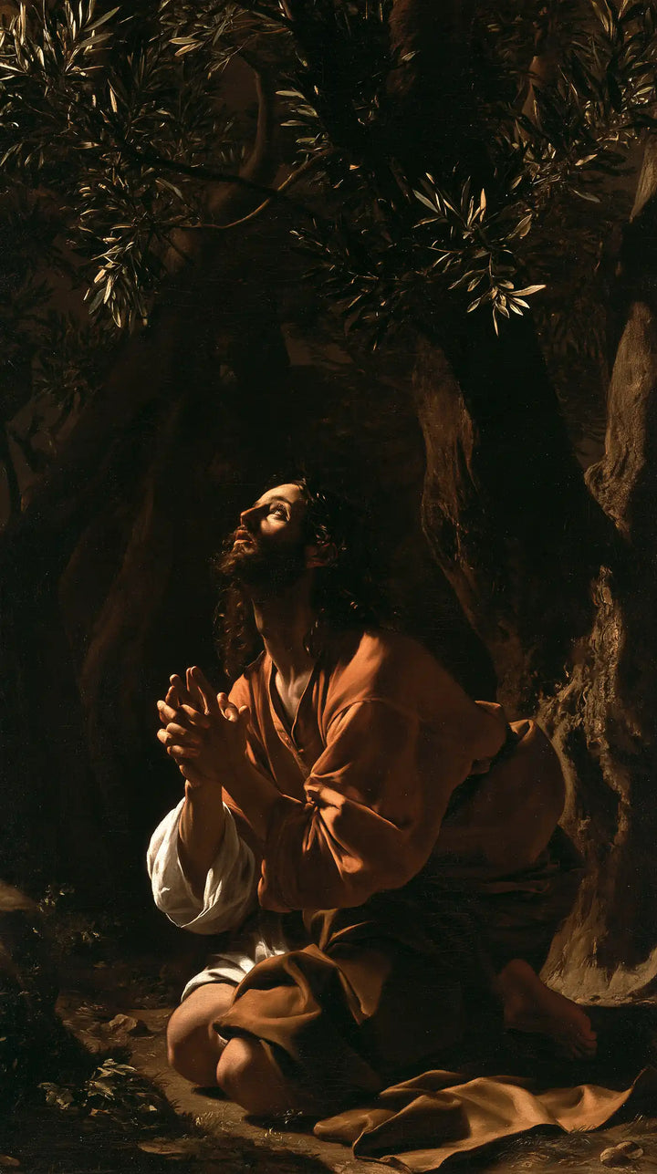 Jésus à Gethsémani — L’Élan des mains dans la nuit