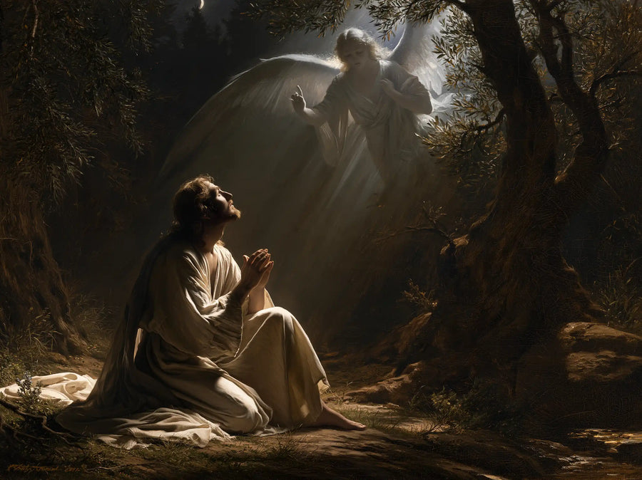 Jésus à Gethsémani — La Rencontre dans le rai d’or