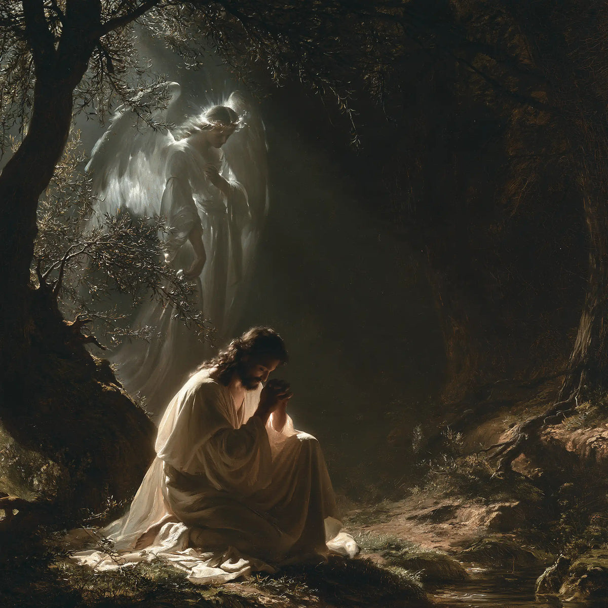 Jésus à Gethsémani — La Présence au-dessus du silence