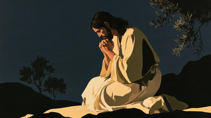 Jésus à Gethsémani — La Prière sur la crête silencieuse