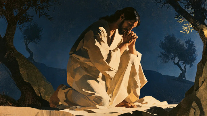 Jésus à Gethsémani — L’Ivoire entre les collines d’azur