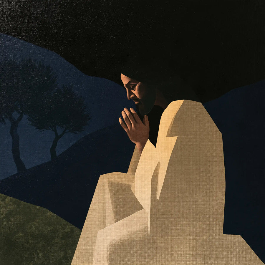 Jésus à Gethsémani — La Prière taillée dans l’ivoire