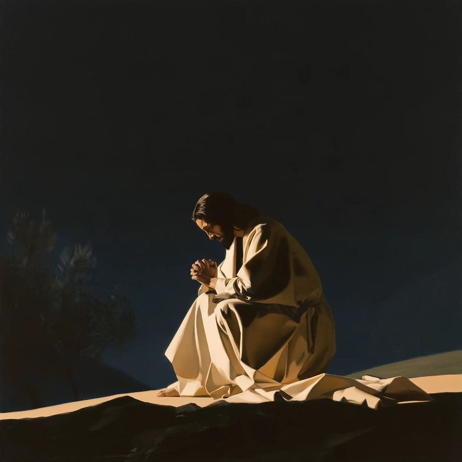 Jésus à Gethsémani — La Petite Lumière sur la crête