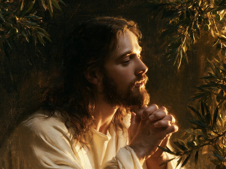 Jésus à Gethsémani — Le Silence posé sur les lèvres
