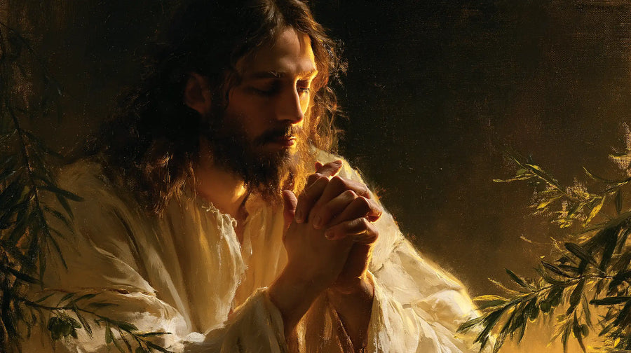 Jésus à Gethsémani — La Prière au rameau incliné