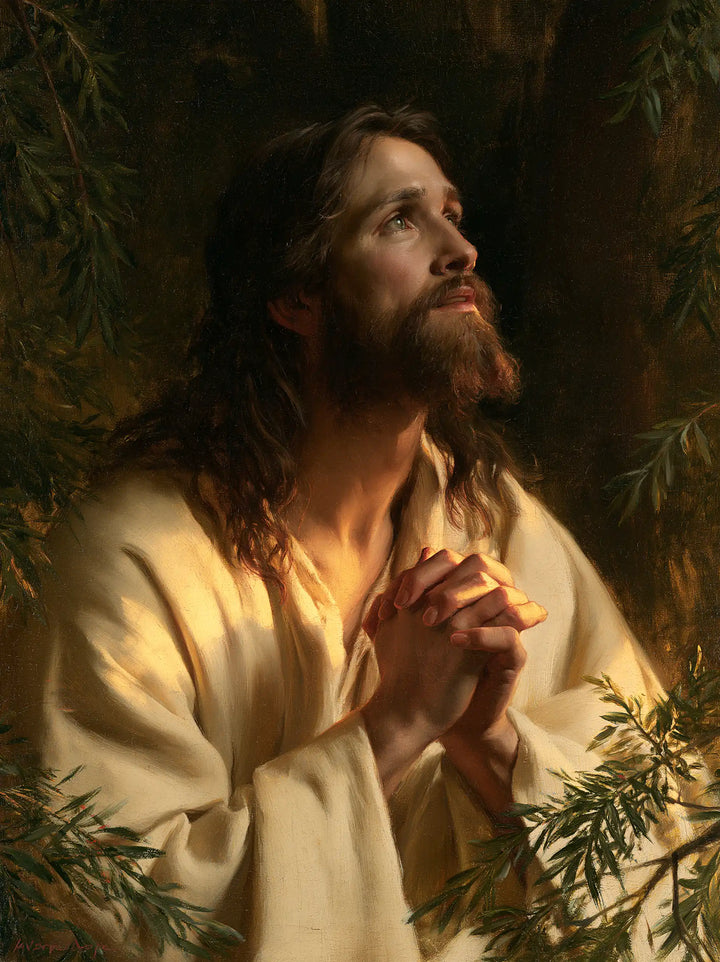 Jésus à Gethsémani — Le Regard qui franchit les ombres