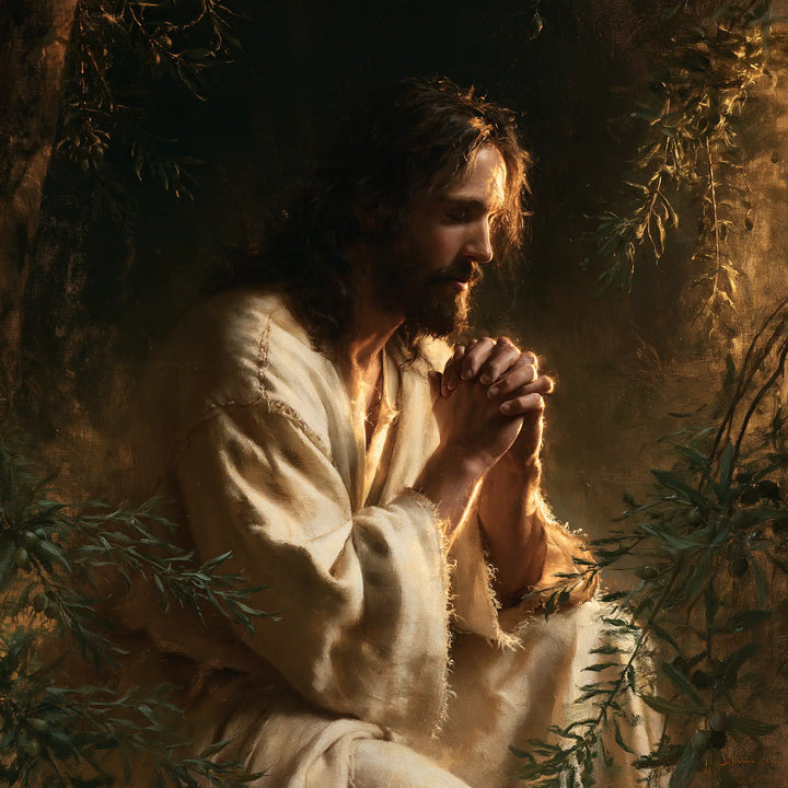 Jésus à Gethsémani — La Prière au bord du rameau doré
