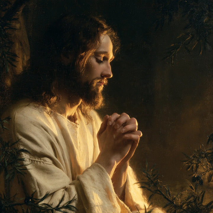 Jésus à Gethsémani — Le Silence dans la lumière du cœur