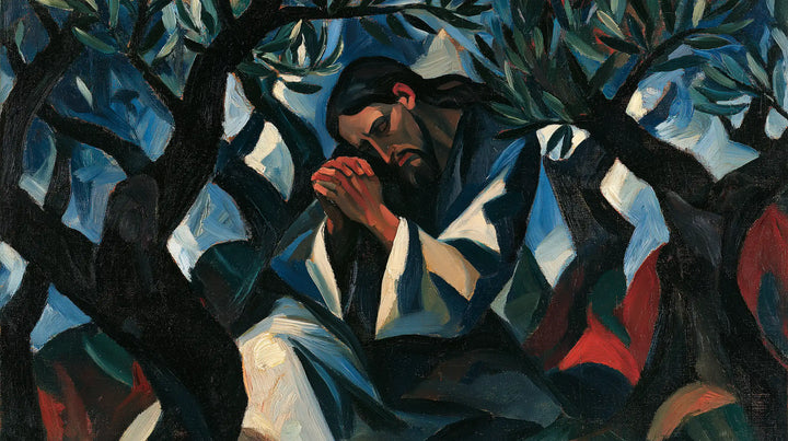 Jésus à Gethsémani — Les Manches claires au cœur du tumulte