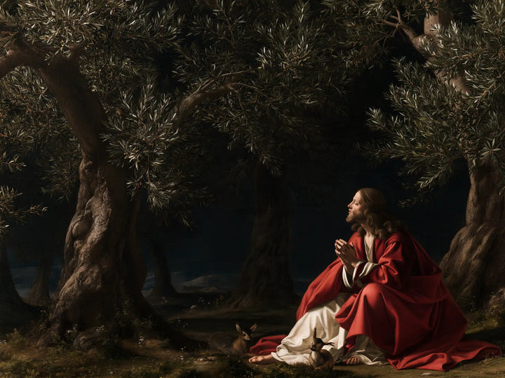 Jésus à Gethsémani — La Prière au fond de l’oliveraie