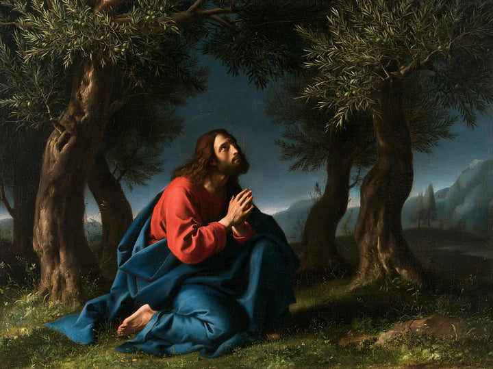 Jésus à Gethsémani — Le Repos du bleu sur la mousse