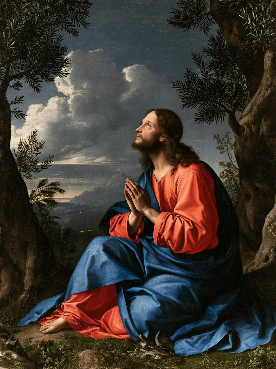 Jésus à Gethsémani — L’Espérance sous le grand nuage