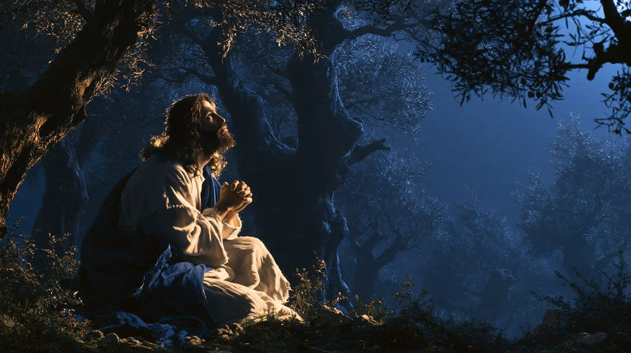 Jésus à Gethsémani — L’Attente sur le rebord du jardin