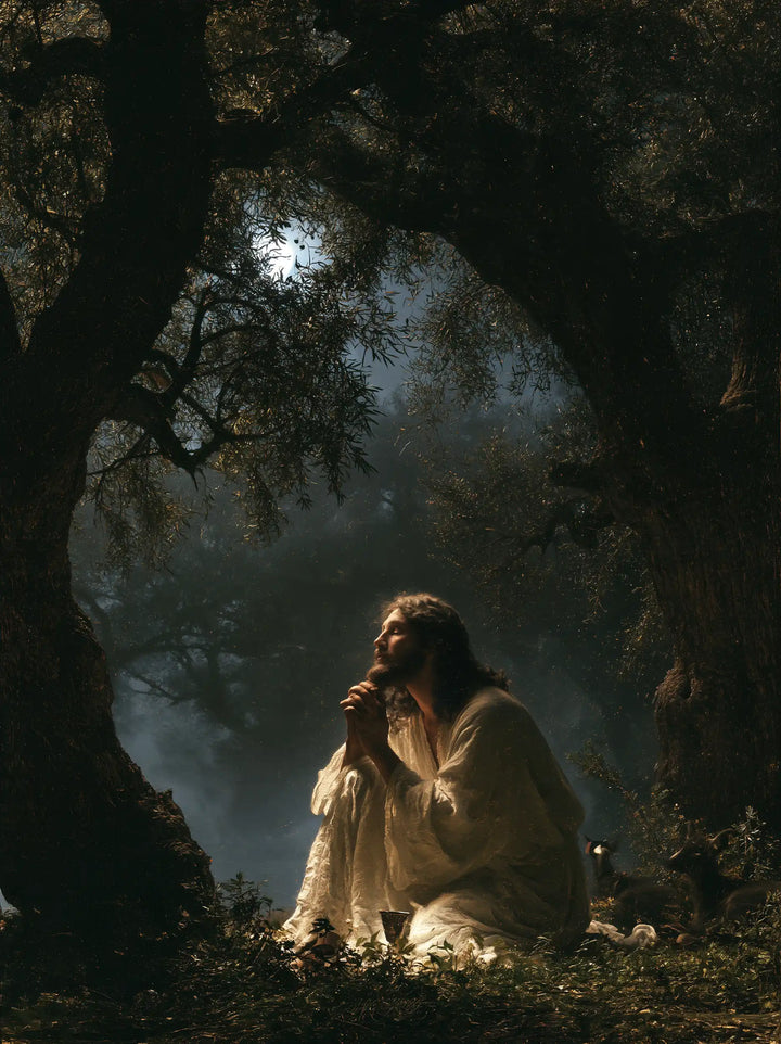 Jésus à Gethsémani — La Clarté au pied de la forêt noire