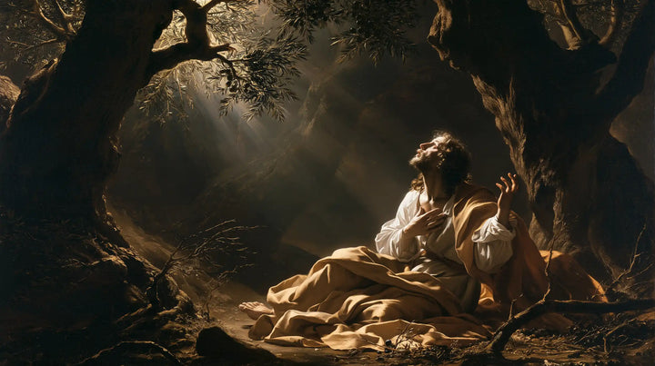 Jesus in Gethsemane - Theatrical Baroque · Landscape n° 8