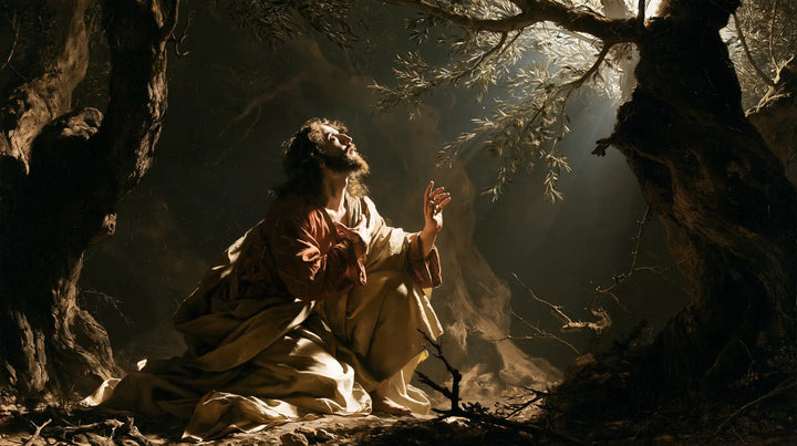Jésus à Gethsémani — L’Appel sous les branches de bronze
