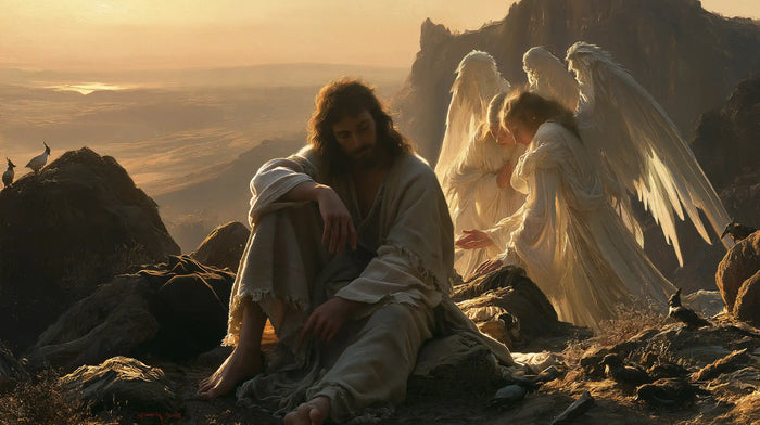 Jésus dans le désert — La Présence dans le dernier rayon