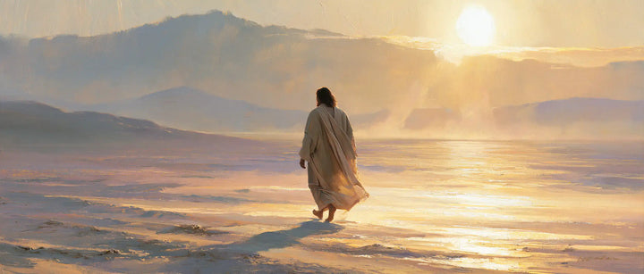 Jésus dans le désert — La Marche dans l’étendue de miel