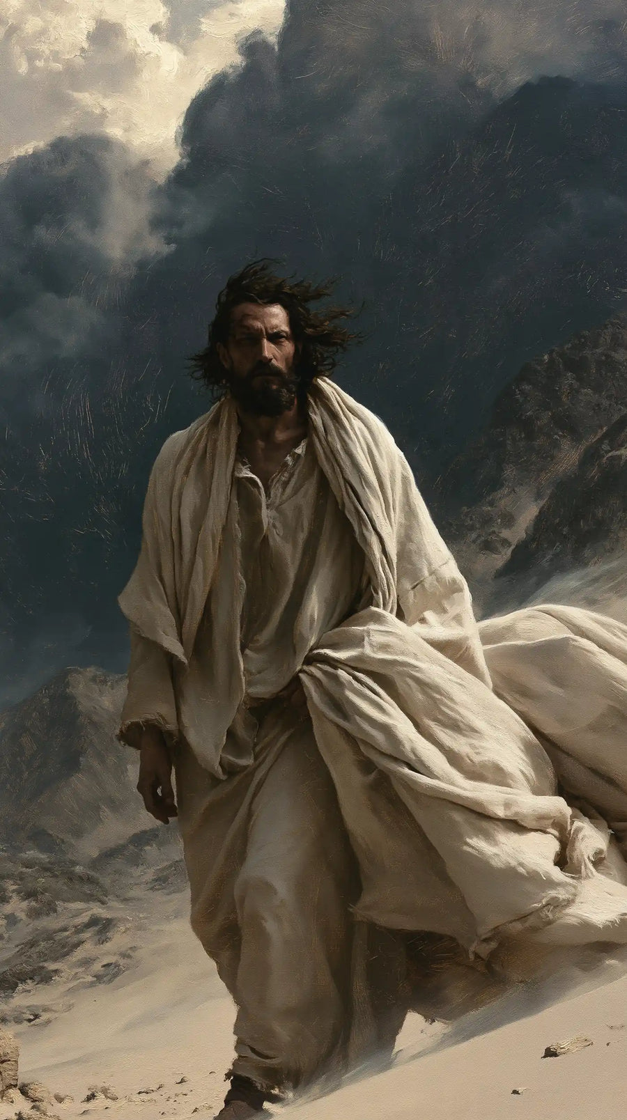 Jesus in the Desert - The Inner Struggle · Portrait n° 7