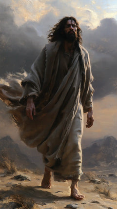 Jésus dans le désert — Un pas vers l’éclaircie lointaine