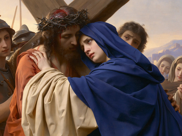 Jesus Meets His Mother — The Silent Encounter before the Crowd