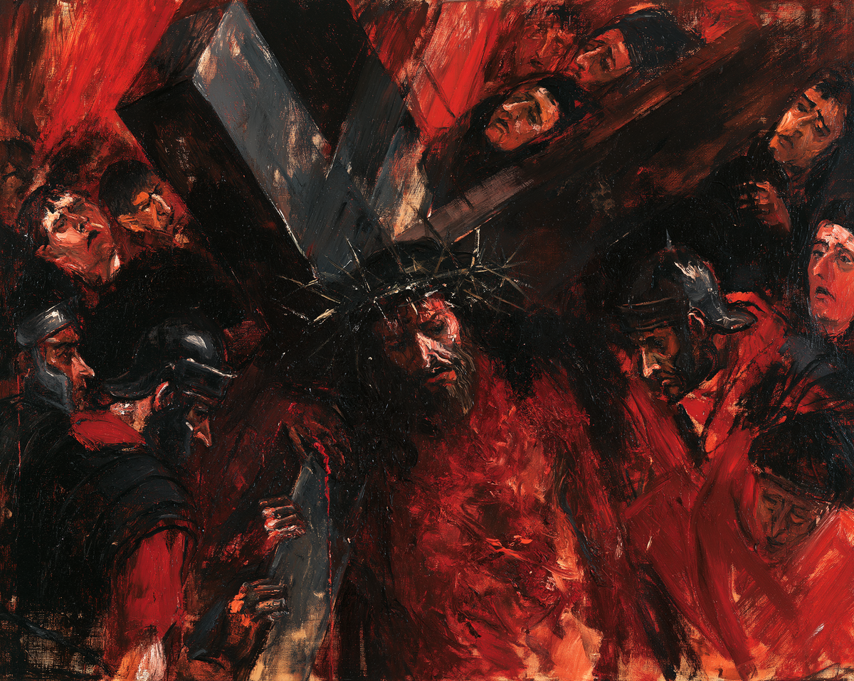 Le Chemin de croix — Expressionniste · Paysage n° 5