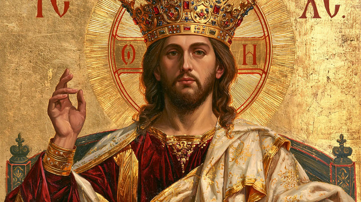 Jesus the King - Contemporary Byzantine · Landscape n° 9