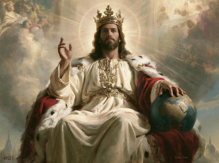 Jesus the King - The Globe of the World · Landscape n° 16