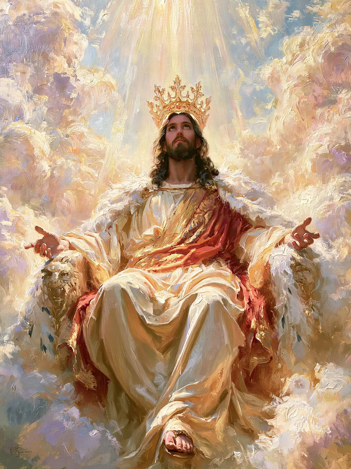 Jesus the King - Impressionist · Portrait n° 12