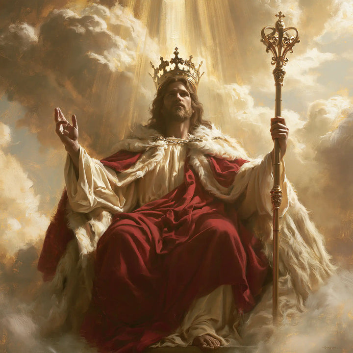 Jesus the King - The Royal Scepter · Square n° 8