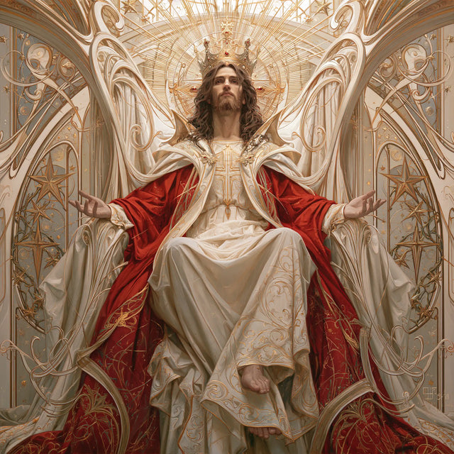 Jésus Roi — Le Palais aux lignes de lumière