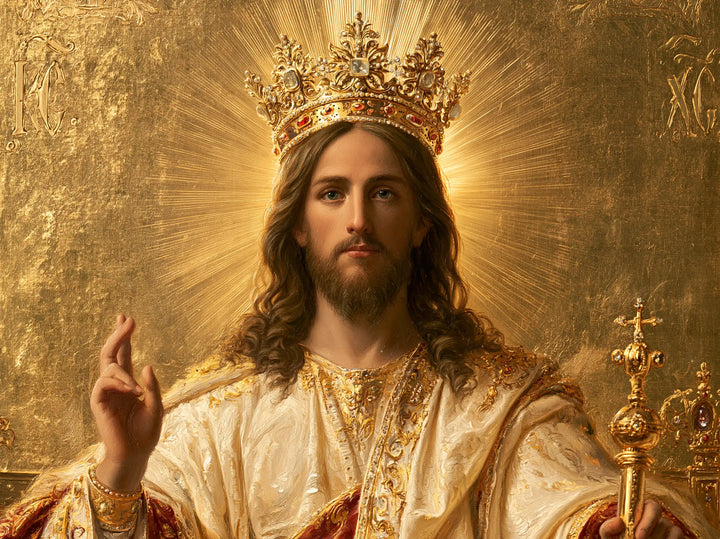 Jesus the King - Sacred Gold · Landscape n° 2