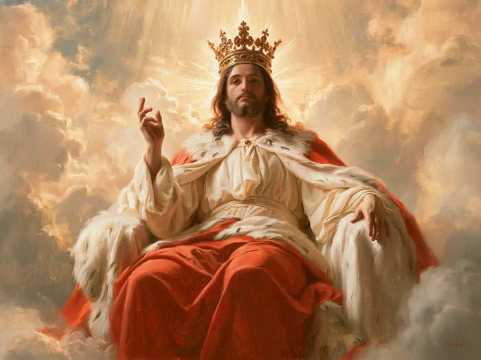 Jésus Roi — La Bénédiction dans la douceur cuivrée