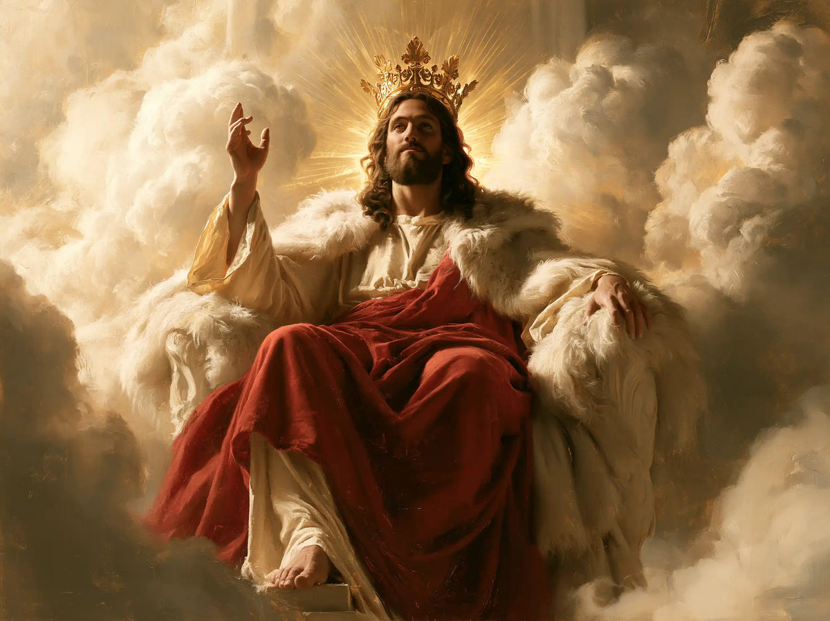 Jesus the King — Repose Beside Silken Clouds