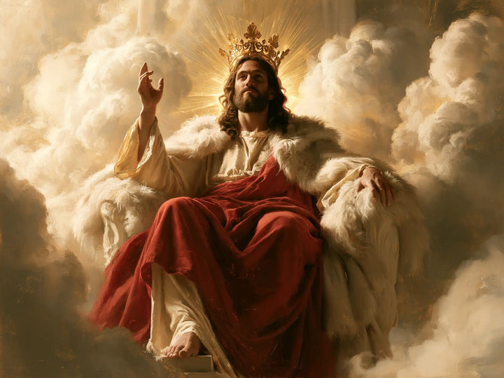 Jesus the King — Repose Beside Silken Clouds