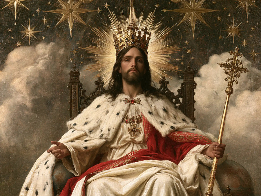 Jesus the King - Symbolist · Landscape n° 1