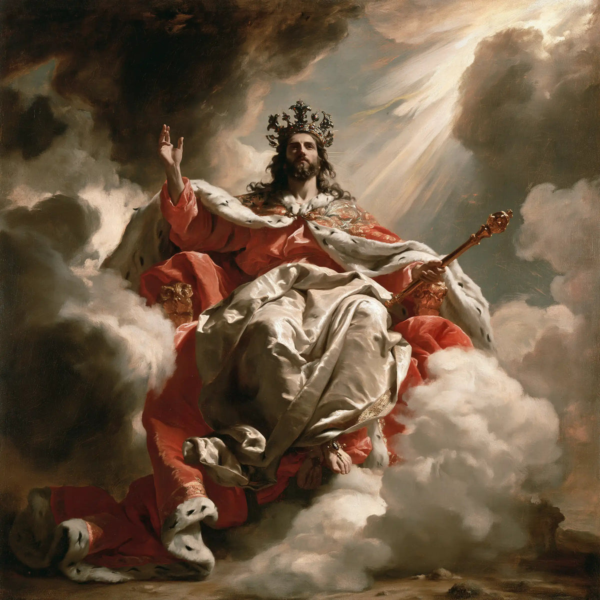 Jésus Roi — La Dernière Clarté sur le manteau royal