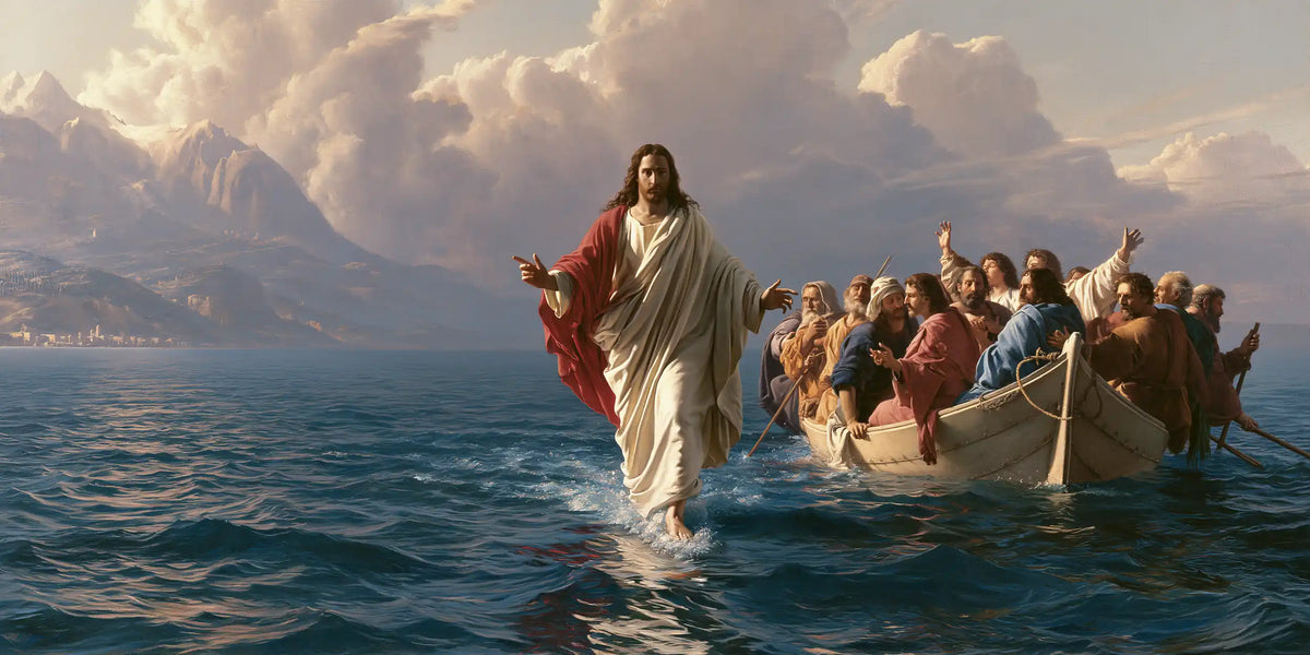 Jesus Walking on Water - Florentine Renaissance · Landscape n° 24