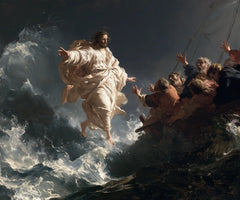 Jésus marchant sur l’eau — À la rencontre des mains ouvertes